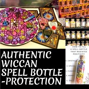 🔮Genuine Wiccan Spell Bottle for PROTECTION